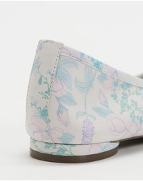 Vionic - Callisto Floral Flat - Cream Botanical