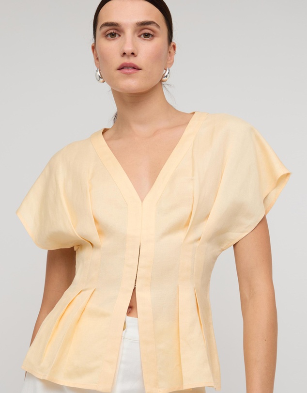 Staple the Label - Estelle Pleated Blouse