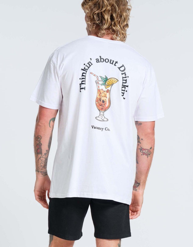 Vacancy Co - Thinkin about Drinking Tee