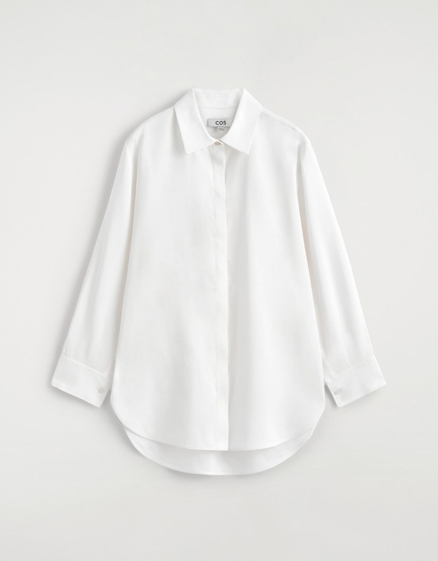 COS - Longline Linen Shirt