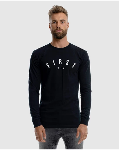First Division - Core Logo Long Sleeve Tee