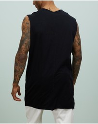 Surrounded By Ghosts - The Minium Cotton Muscle T-Shirt