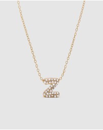 Seed Heritage - Initial Jewel Bubble Necklace
