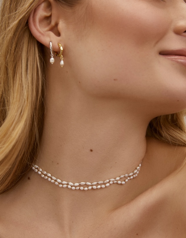 Bianc - Clam Earrings