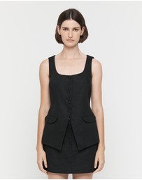 FRIEND of AUDREY - Anina Classic Waistcoat Top