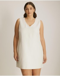 Atmos&Here Curvy - Hann Textured Mini Dress