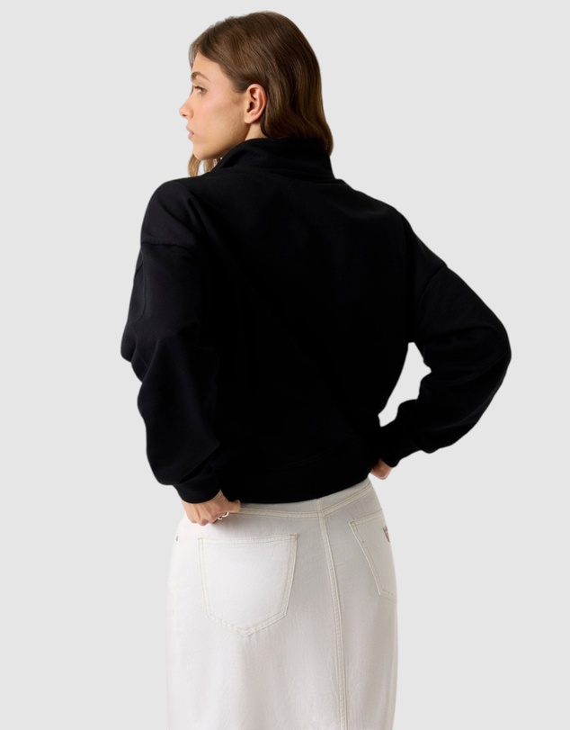 GUESS Jeans - GUESS JEANS Oversized Half Zip Sweatshirt