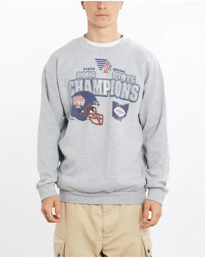 Vintage by The Real Deal - Pre Loved - Vintage Piqua Indians Football Sweatshirt