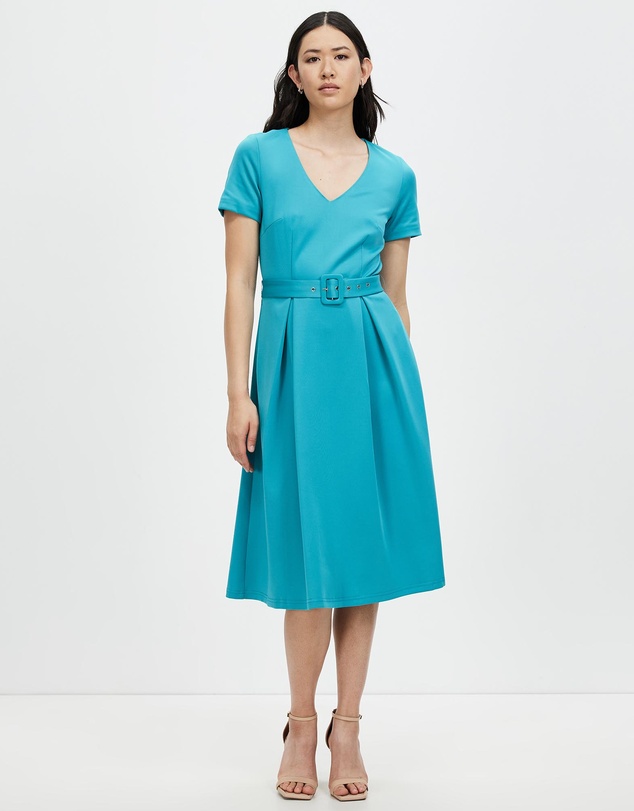 Pink Ruby - Spring Racer A-Line Dress