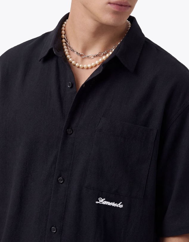 Zanerobe - Box Crop Shirt Black