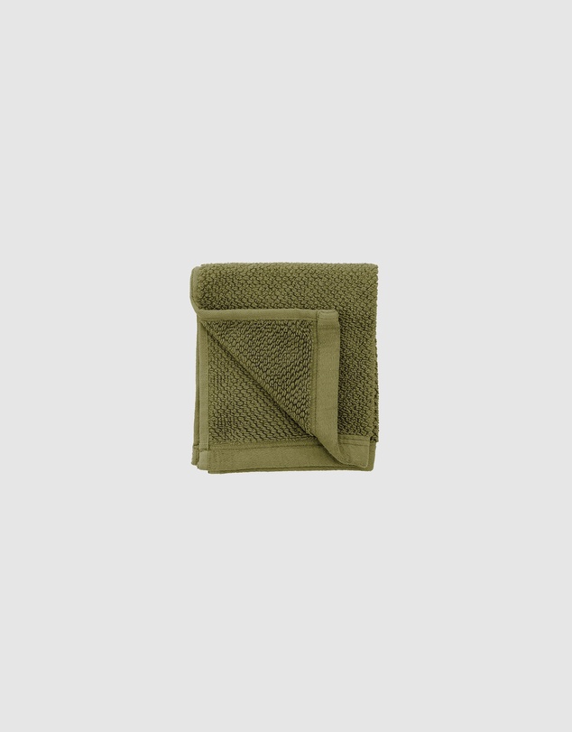 Bambury - Angove Face Washer 33x33cm Olive