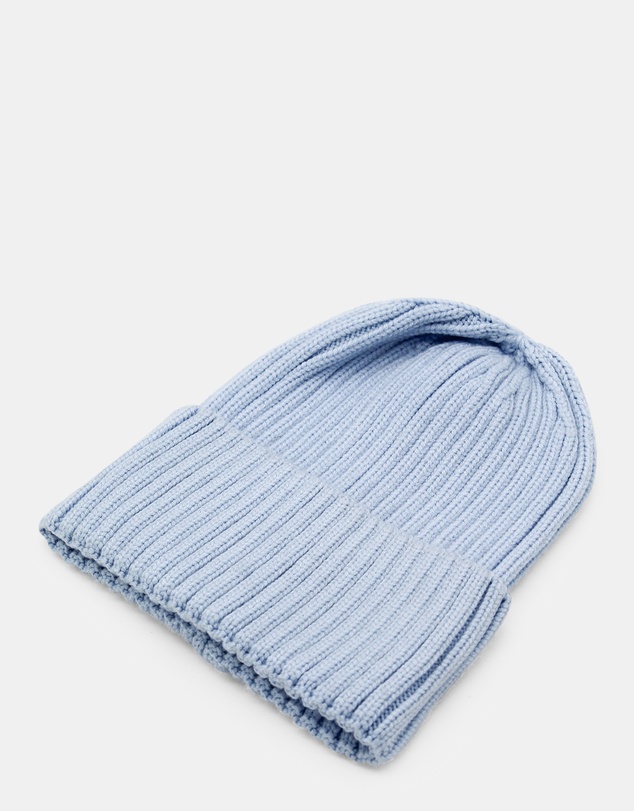 Morgan & Taylor - Mia Wool-Blend Beanie in Pale Blue