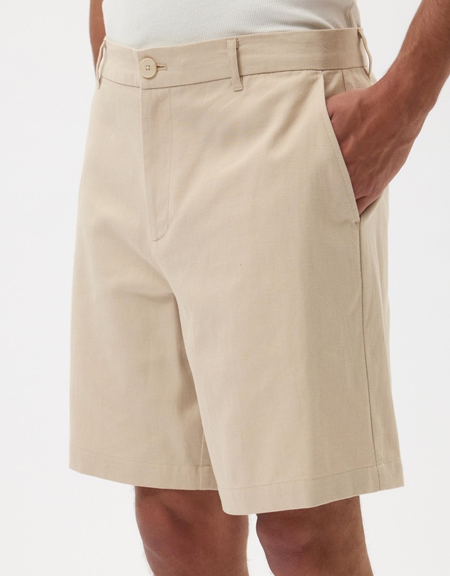 AERE - Bermuda Linen Blend Shorts