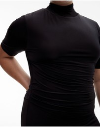 Witchery - Jersey Mock Neck Dress