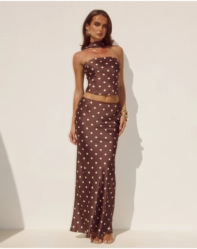 Runaway the Label - Blaine Low Waist Maxi Skirt