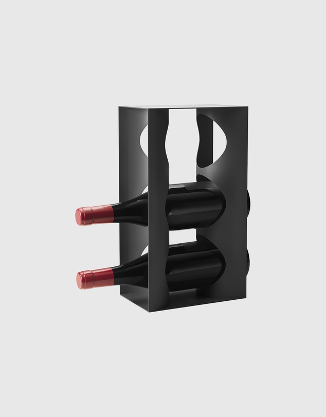 Georg Jensen - Alfredo Wine Rack, Midnight Black