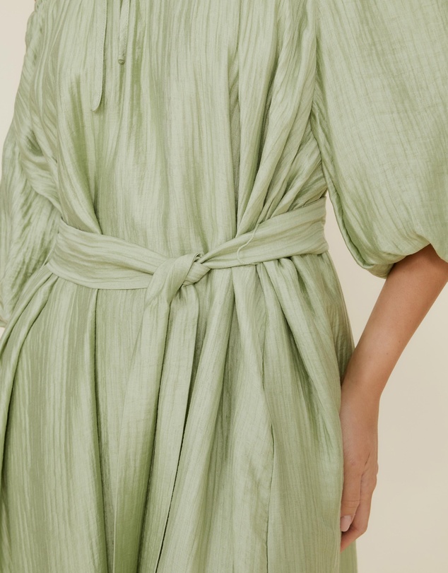 The Fated - Adjustable Neck Midi Dress