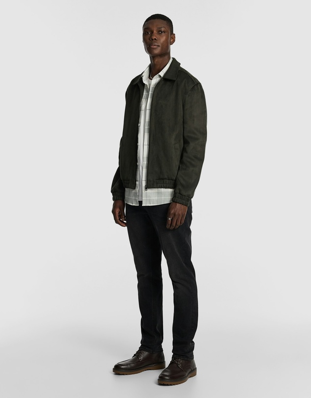 yd. - Stratton Faux Suede Jacket
