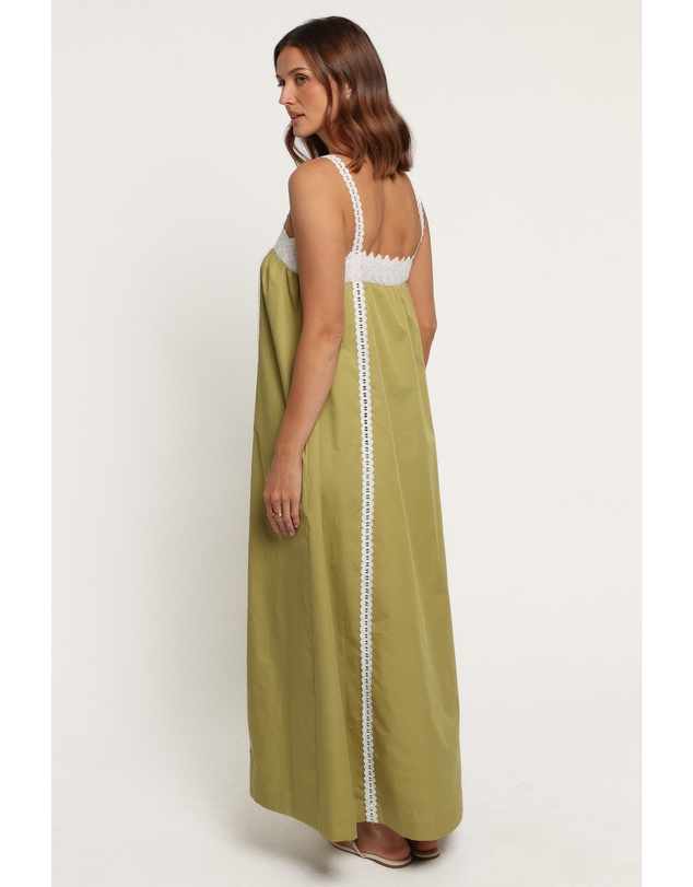Petal & Pup - Halina Midi Dress - Green