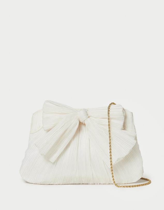 Loeffler Randall - Rayne Pleated Frame Clutch with Bow