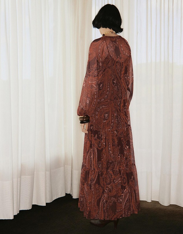 M.N.G - Paisley-Print Oversized Dress