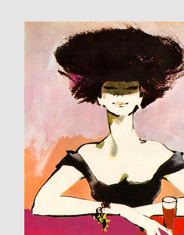 Inka Arthouse - Campari Woman Art Print
