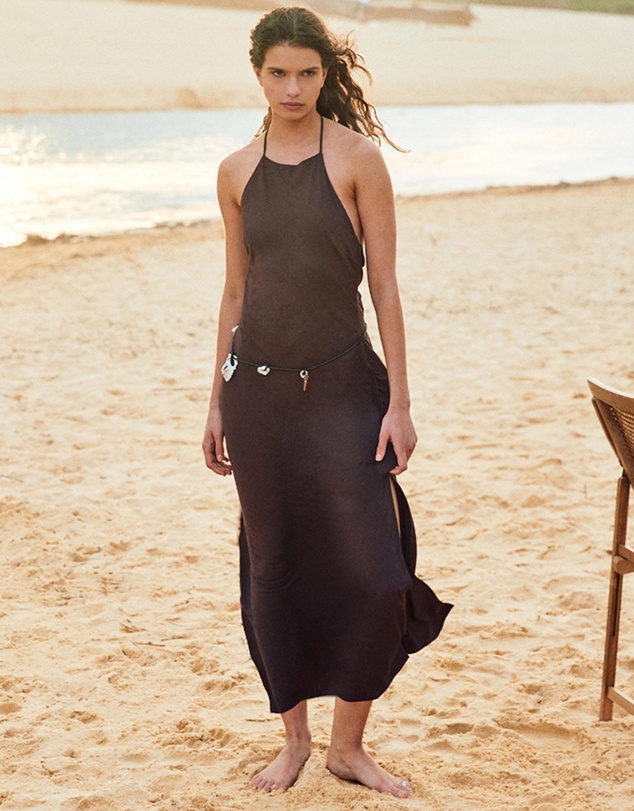 Staple the Label - Elira Halter Midi Dress