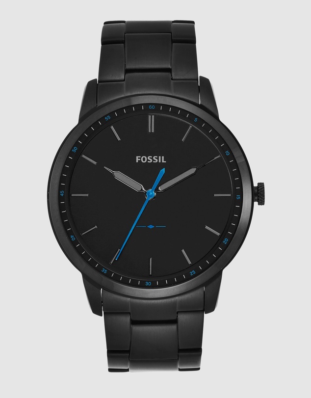Fossil - The Minimalist Black Analgoue Watch