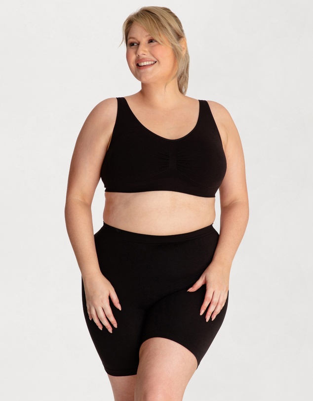 Ava & Audrey  - Underbliss by Ava & Audrey Seamless Bamboo Blend Comfort Wire-Free Bra