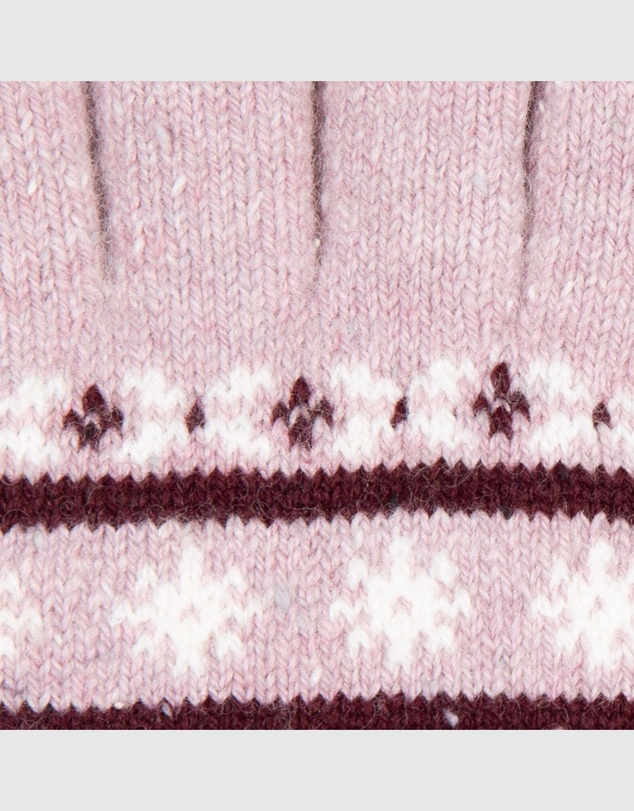DENTS - Fair Isle Jacquard Knitted Gloves