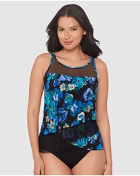 Miraclesuit Swimwear  - Secret Garden Mirage Loose Fit Slimming Underwired Tankini Top