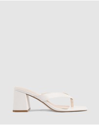 Verali - Stoked Block Heel Thongs