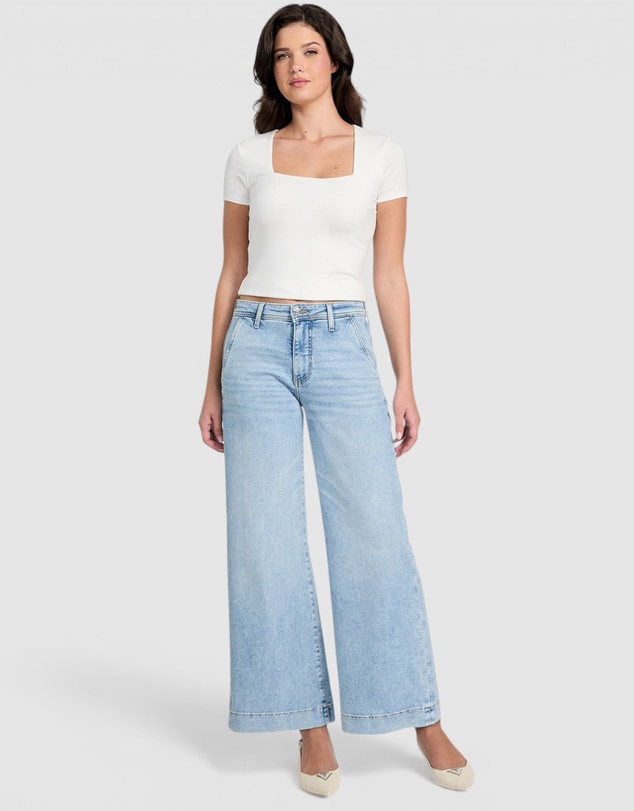 GUESS - Eco Zoya Wide Leg Jeans