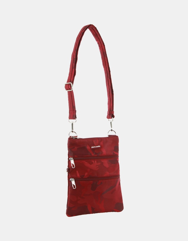 Pierre Cardin - Pierre Cardin Nylon Anti-Theft Cross Body Bag
