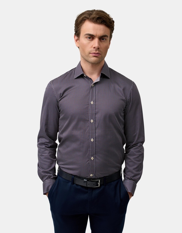 Brooksfield - Premium Print Shirt
