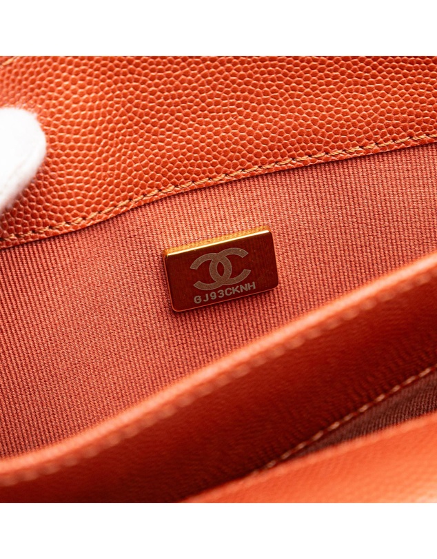 Pre-Loved by Azura Reborn - Pre-Loved Mini CC Quilted Caviar Messenger Single Flap