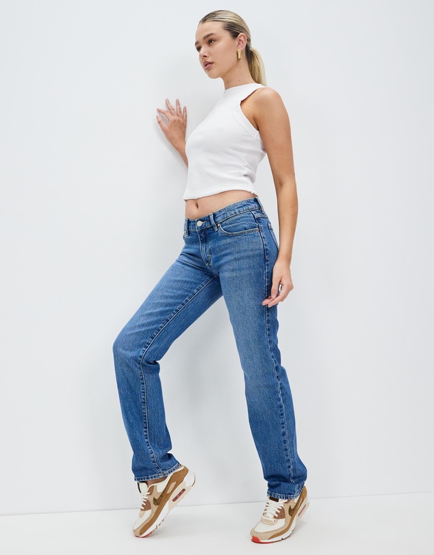 Abrand - 99 Low Straight Jeans