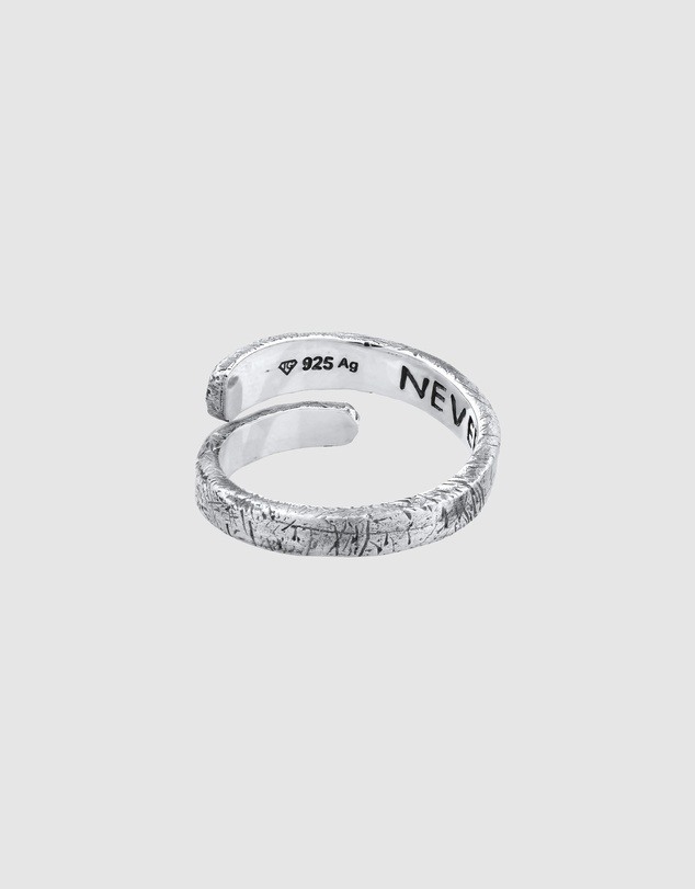 Haze & Glory - ICONIC EXCLUSIVE - Ring Men - Never Give Up - 925 Sterling Silver