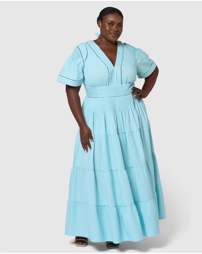 Something 4 Olivia - Abby Linen Maxi Dress