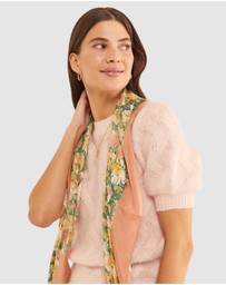 Sportscraft - Flora Square Silk Scarf