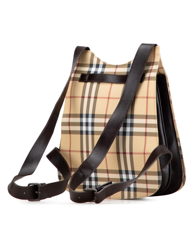 Pre-Loved by Azura Reborn - Pre-Loved House Check Coated Canvas Backpack
