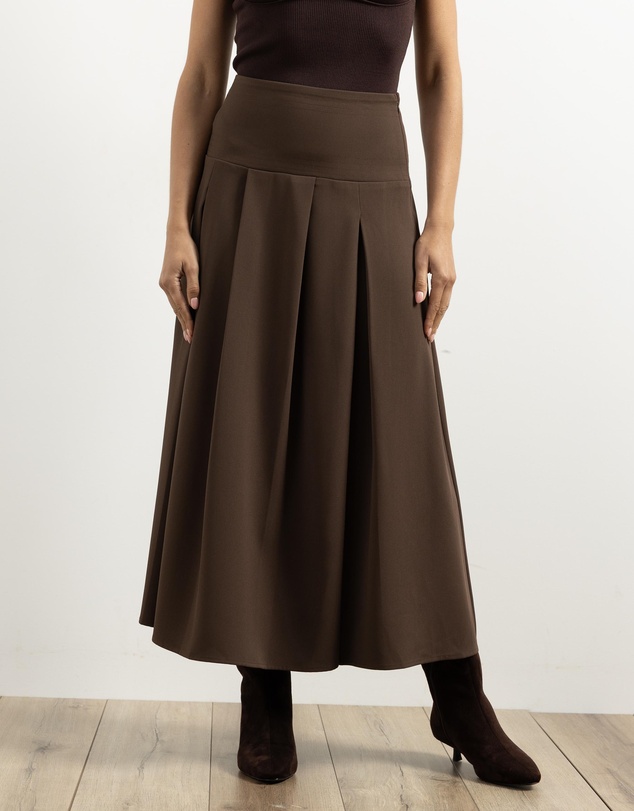 Atmos&Here - Molly Pleated Midi Skirt