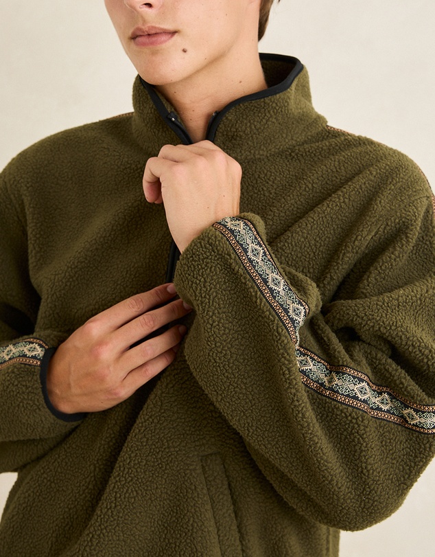 Rhythm - Camp Quarter Zip Sherpa
