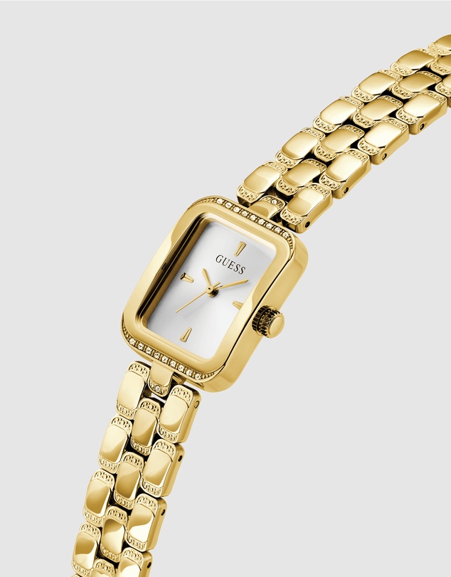 GUESS - Guess Ladies Gold Tone 22mm Analogue Watch