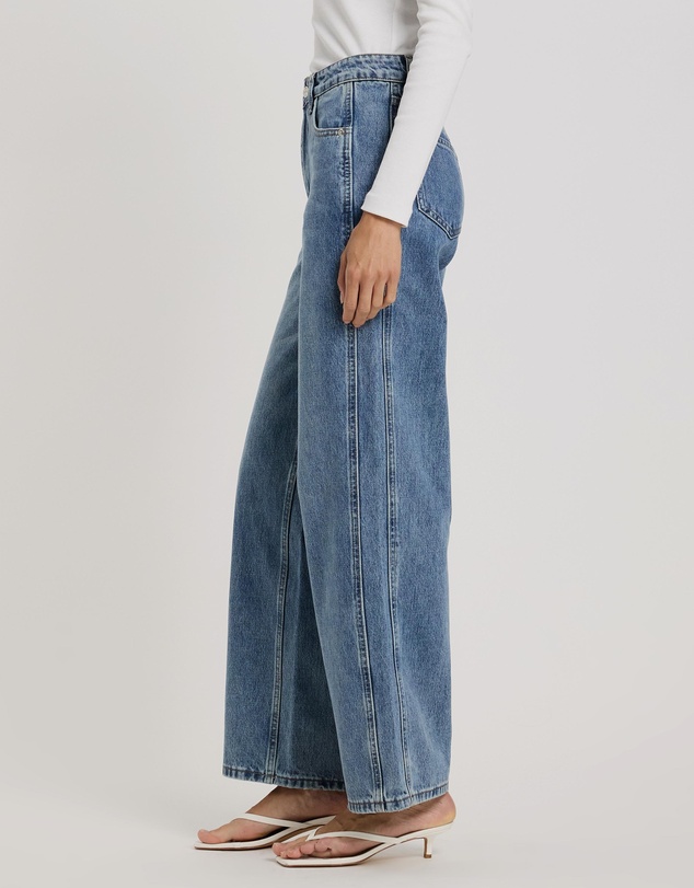 Atmos&Here - Charlize Wide Leg Jeans