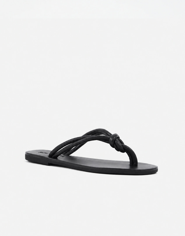 Sol Sana - Desert Thong Sandal Black