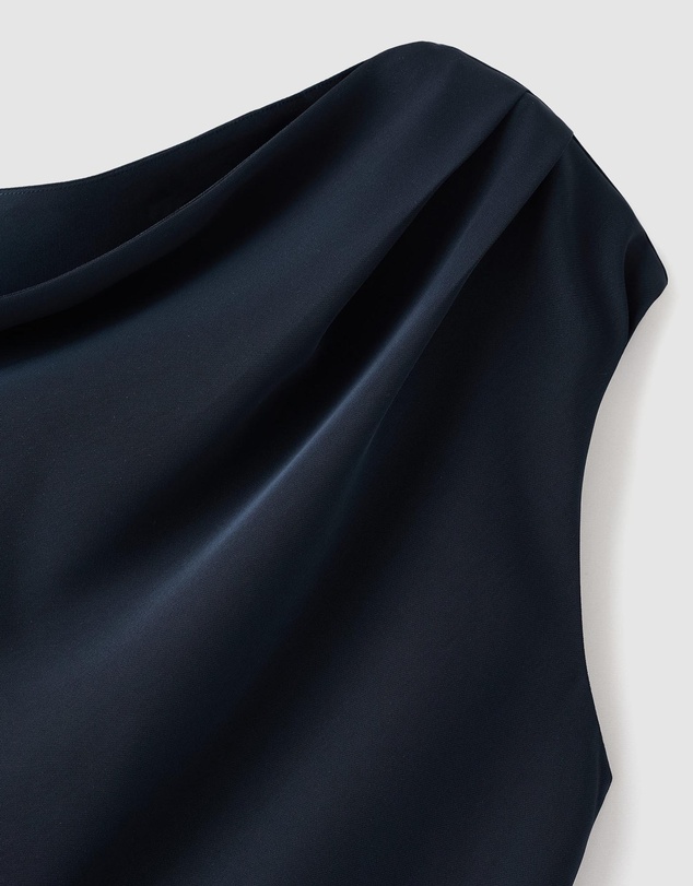 M.N.G - A-Line Dress With Asymmetrical Neckline