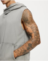 Surrounded By Ghosts - The Anandite French Terry Sleeveless Hoodie