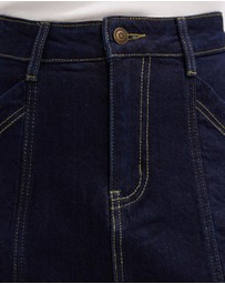 The Fated - Asha Denim Maxi Skirt