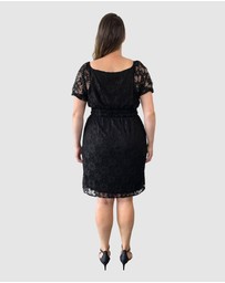 Love Your Wardrobe - Bella Stretch Lace Dress